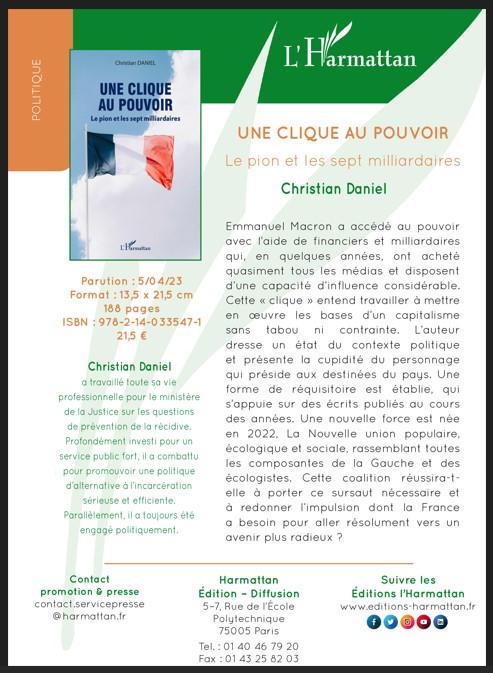 Livre clique daniel